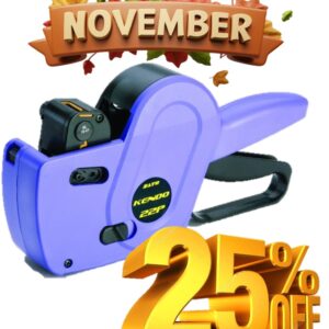 KENDO 22P Labeller - Single line - 8 Digits