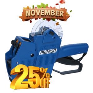 SATO PB2-230 TWO LINES LABELLER - 10 DIGITS TOP AND BOTTOM