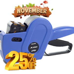 SATO JUDO 26 TWO LINES LABELLER - 10 DIGITS TOP AND BOTTOM