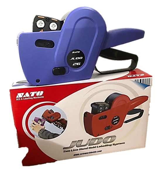 SATO JUDO 26 TWO LINES LABELLER - 10 DIGITS TOP AND BOTTOM - Image 5