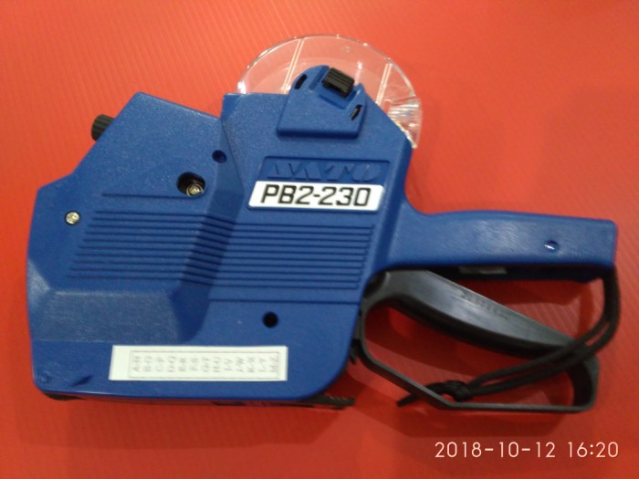 SATO PB2-230 TWO LINES LABELLER - 10 DIGITS TOP AND BOTTOM - Image 10