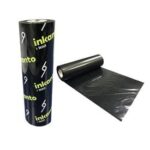 inkanto-Wax Ribbon - AWR8 - 110mm X 74m - 1 Inch core - OUTSIDE