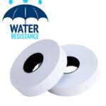 Single Line Water Resistance Label - 22mm X 12mm - Plain White