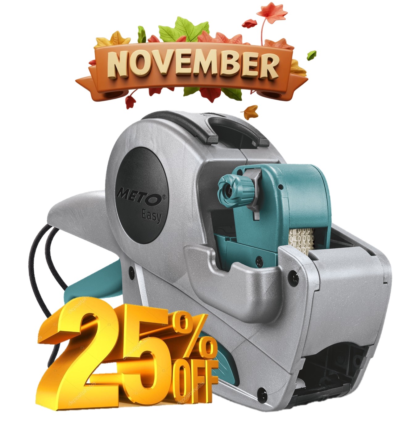 Meto Easy S Labeller - Single line - 8 Digits