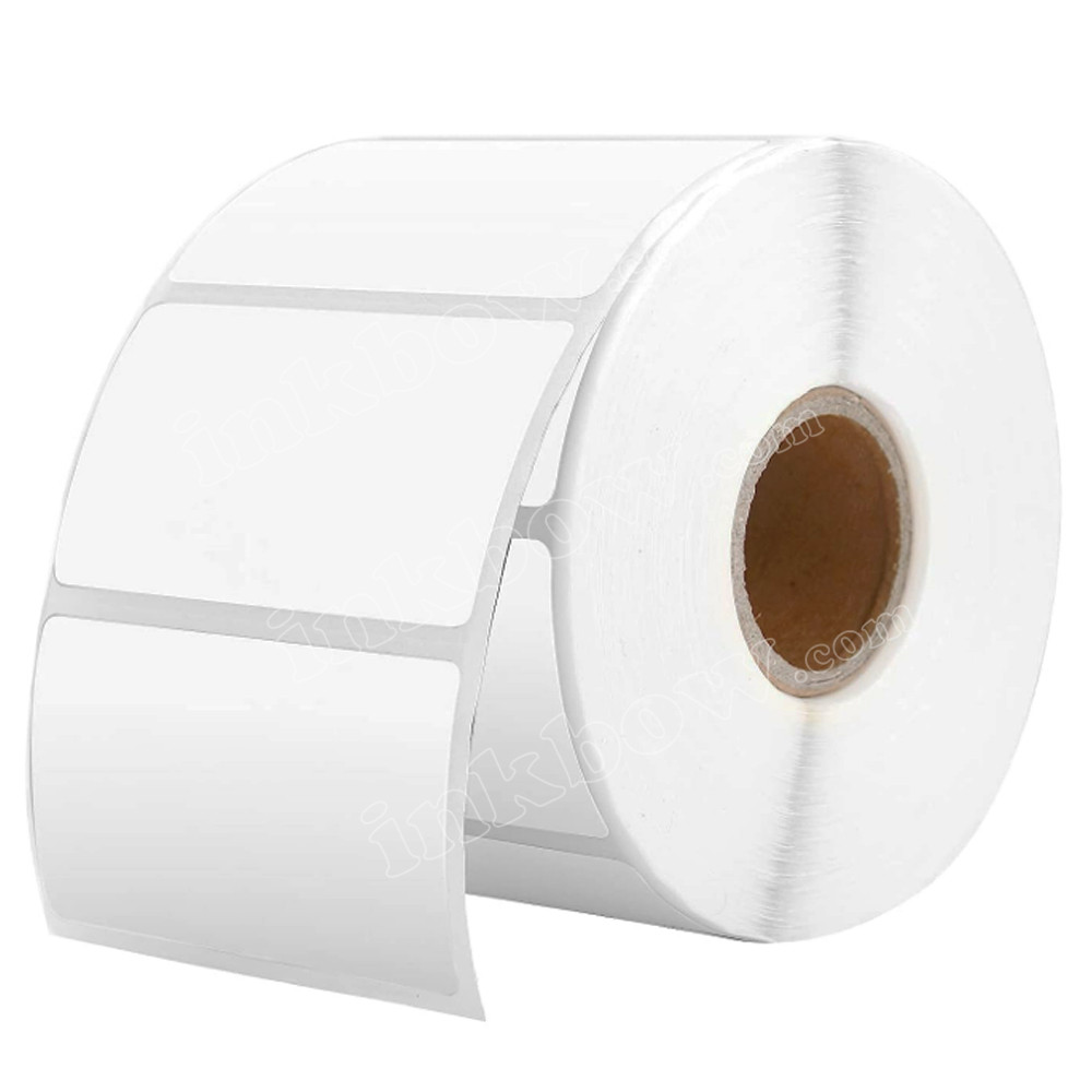 Direct Thermal Label - 60mm(W) X 40mm(H) - Plain White Perm Adhesive - Image 3